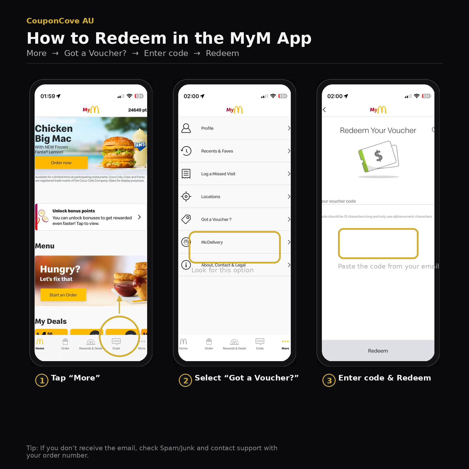 McDonald’s $50 Digital Voucher Code (AU) — Email Delivery - Image 2